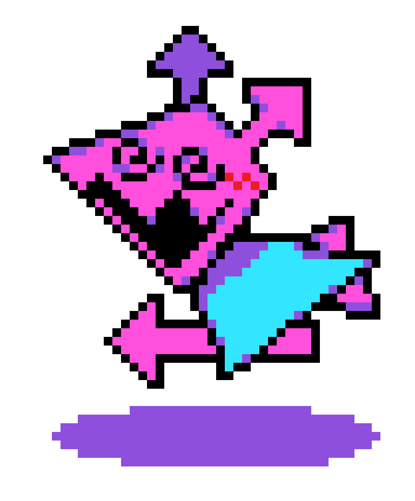 virovirokuns's sprite from deltarune.